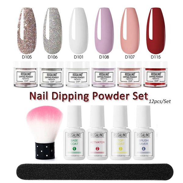 nail art kit dipping powder set 6pcs pure color glitter base&coat activator brush clean saver file shaping air dry kits
nail art kit dipping powder set 6pcs pure color glitter base&coat activator brush clean saver file shaping air dry kits