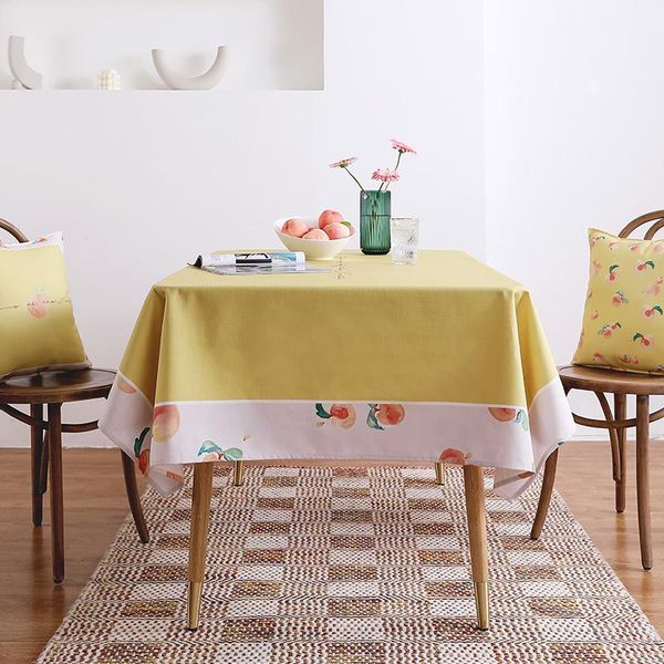 table cloth dunxdeco tablecloth christmas party cover fabric fresh simple yellow color fruit print border coffee store desk mat
table cloth dunxdeco tablecloth christmas party cover fabric fresh simple yellow color fruit print border coffee store desk mat
