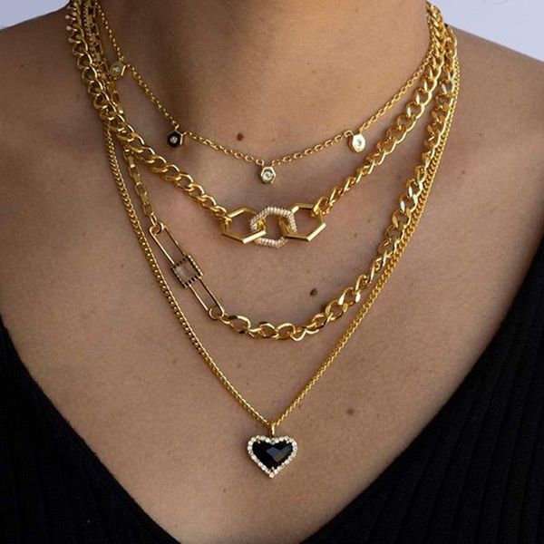 pendant necklaces black love heart for women girls simple chain hip-hop trend couple necklace peach street style stacking jewelry, Silver
pendant necklaces black love heart for women girls simple chain hip-hop trend couple necklace peach street style stacking jewelry, Silver