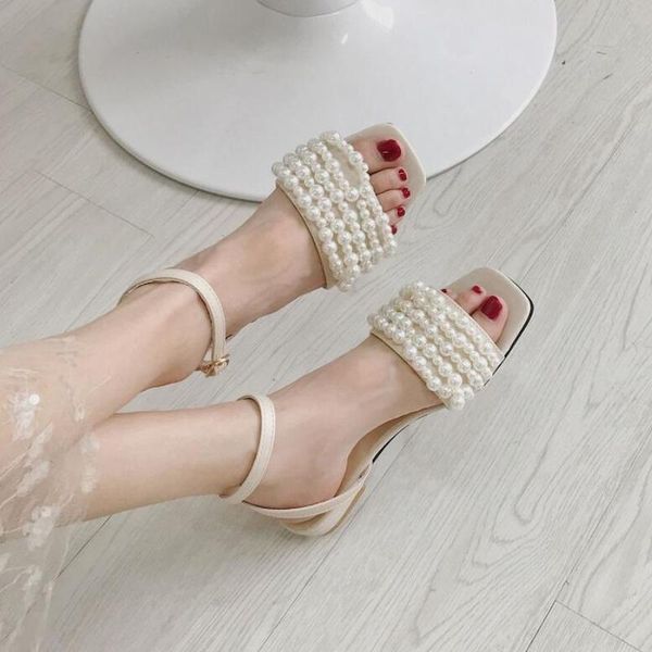 female fairy wind 2021 summer sandals open toe string bead word buckle low heel roman shoes square for women 789, Black
female fairy wind 2021 summer sandals open toe string bead word buckle low heel roman shoes square for women 789, Black