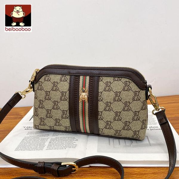 factory wholesale brand women leather bag printed large storage wallets retro contrast color shell bags street trend striped womens purses, Red;black
factory wholesale brand women leather bag printed large storage wallets retro contrast color shell bags street trend striped womens purses, Red;black