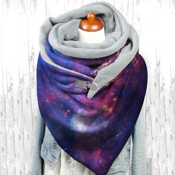 scarves casual warm tie-dye print buckle scarf winter women button soft wrap shawls thick elegant for 40#, Blue;gray
scarves casual warm tie-dye print buckle scarf winter women button soft wrap shawls thick elegant for 40#, Blue;gray