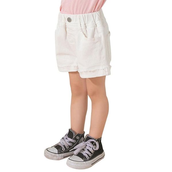 jeans summer girl cuffs girl's solid color short kid casual style children's clothes, Blue
jeans summer girl cuffs girl's solid color short kid casual style children's clothes, Blue