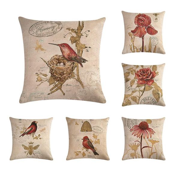 cushion/decorative pillow 45cm*45cm vintage flower bird butterfly pattern linen/cotton cushion cover and sofa case home decorative
cushion/decorative pillow 45cm*45cm vintage flower bird butterfly pattern linen/cotton cushion cover and sofa case home decorative
