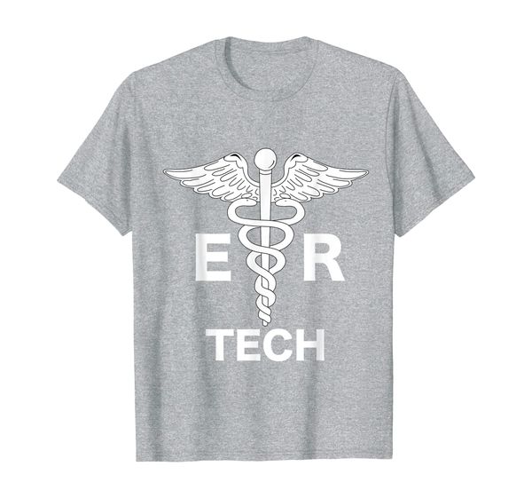 emergency room t-shirt uniform - technician t-shirt, White;black 
emergency room t-shirt uniform - technician t-shirt, White;black