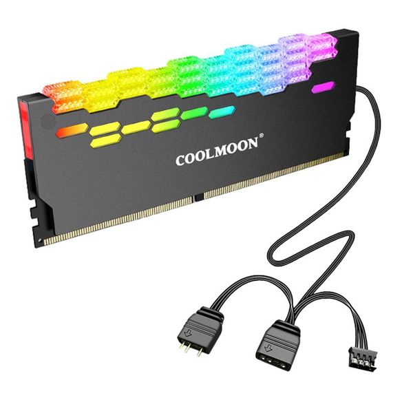 fans & coolings au42 -coolmoon ra-2 memory heat sink, 3pinx2+4pinx1 5v shenguang sync argb deskmodule cooling vest
fans & coolings au42 -coolmoon ra-2 memory heat sink, 3pinx2+4pinx1 5v shenguang sync argb deskmodule cooling vest