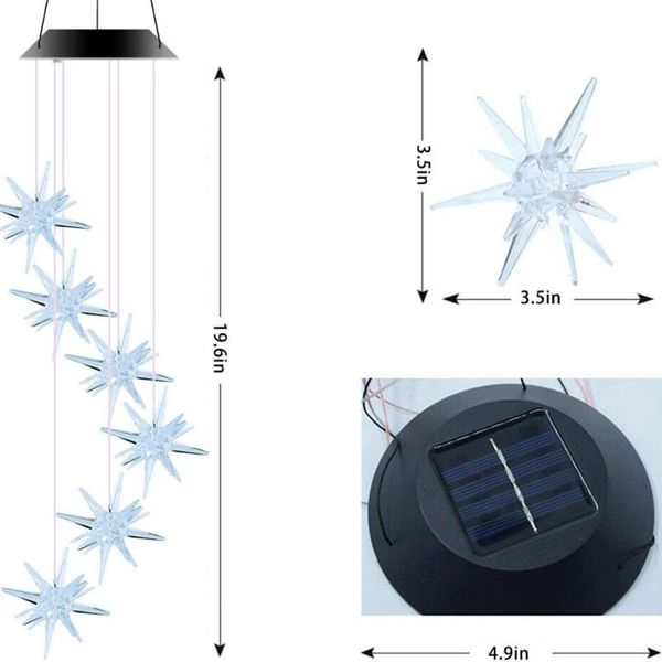 wind bell light waterproof explosion star disco ball fashion chime creative snowflake kerosene bottle solar powered decorative objects & fig
wind bell light waterproof explosion star disco ball fashion chime creative snowflake kerosene bottle solar powered decorative objects & fig