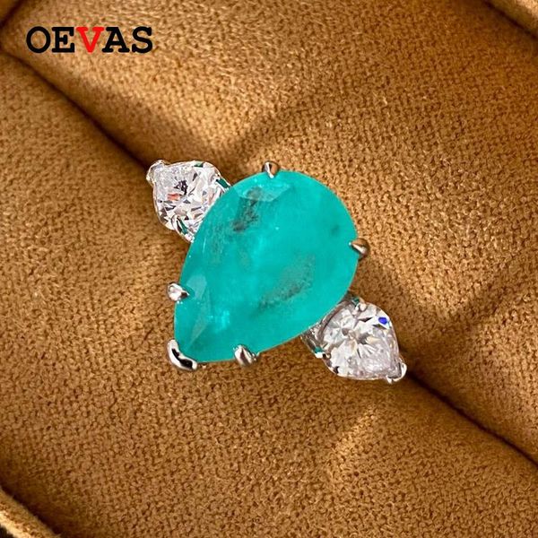 100% 925 sterling silver 10*14mm water drop synthesis paraiba tourmaline high carbon diamond ring women party fine jewelry cluster rings, Golden;silver
100% 925 sterling silver 10*14mm water drop synthesis paraiba tourmaline high carbon diamond ring women party fine jewelry cluster rings, Golden;silver