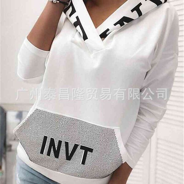 autumn new hooded letter print pullover casual loose sweater long sleeve girl, Black
autumn new hooded letter print pullover casual loose sweater long sleeve girl, Black
