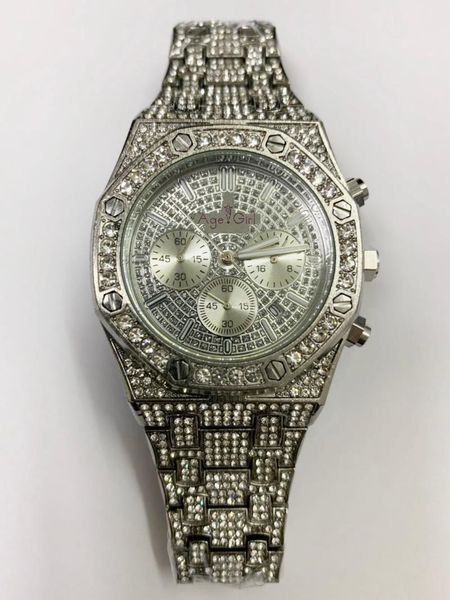 wristwatches luxury men watch chronograph sapphire stainless steel yellow gold rose silver black full iced diamond satch sport, Slivery;brown
wristwatches luxury men watch chronograph sapphire stainless steel yellow gold rose silver black full iced diamond satch sport, Slivery;brown