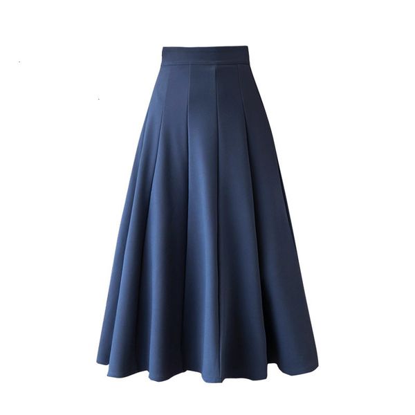 Skirts skirts Autumn Elegant Drape Pleated Long Calf Elastic Waist Patchwork Thick Lanon Solid A-line Flared Coffee Navy 2T5M, Black
Skirts skirts Autumn Elegant Drape Pleated Long Calf Elastic Waist Patchwork Thick Lanon Solid A-line Flared Coffee Navy 2T5M, Black
