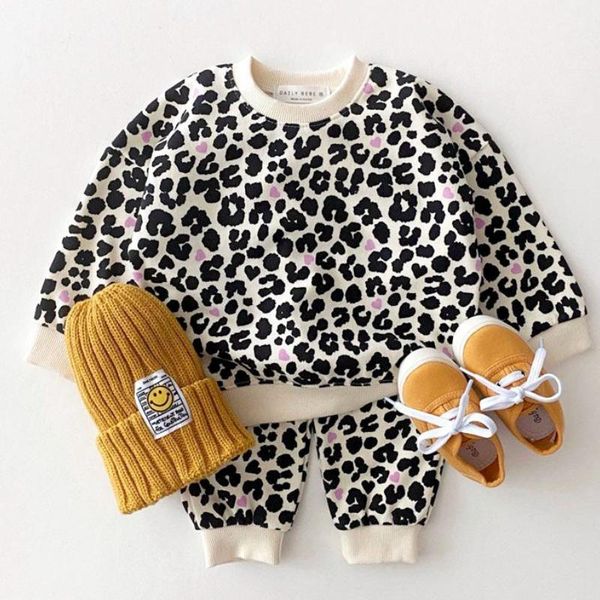 clothing sets autumn baby kids girls clothes set coat trousers fashion leopard long sleeve pants outfits boy 2pcs, White
clothing sets autumn baby kids girls clothes set coat trousers fashion leopard long sleeve pants outfits boy 2pcs, White
