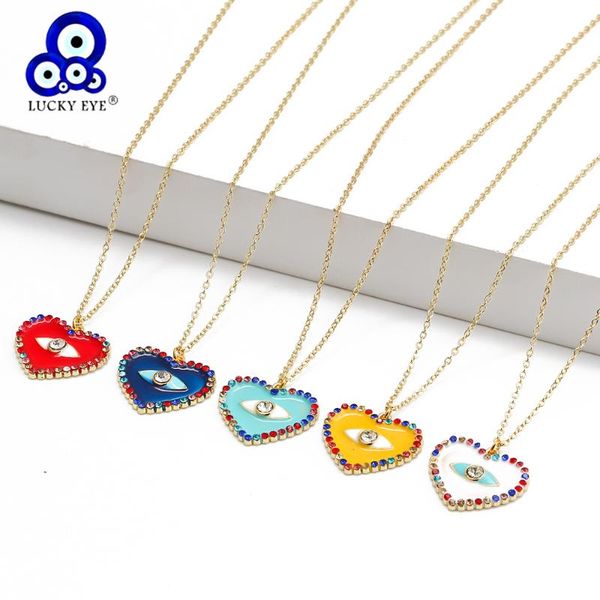 lucky eye alloy multi color heart turkish evil pendant necklace gold long chain for women girls jewelry be181 necklaces, Silver
lucky eye alloy multi color heart turkish evil pendant necklace gold long chain for women girls jewelry be181 necklaces, Silver