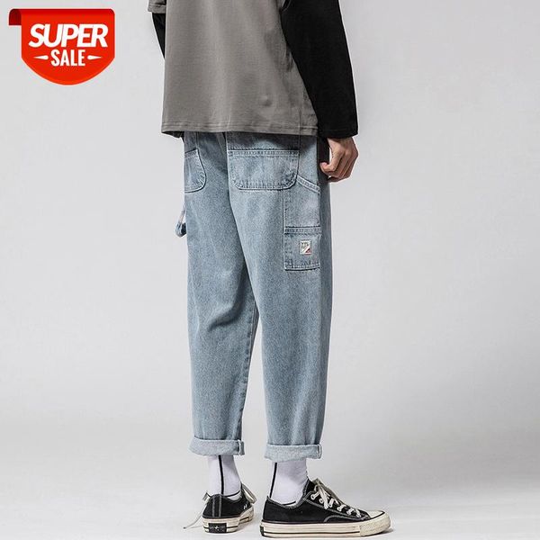 men's haren pants cowboy streetwear baggy homme casual cargo pocket wash jeans blue color loose trousers plus size s-2xl #4k9b
men's haren pants cowboy streetwear baggy homme casual cargo pocket wash jeans blue color loose trousers plus size s-2xl #4k9b