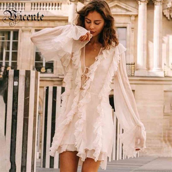 chic ruffles long butterfly sleeves v neck wholesale celebrity party mini chiffon dress 210520, Black;gray
chic ruffles long butterfly sleeves v neck wholesale celebrity party mini chiffon dress 210520, Black;gray