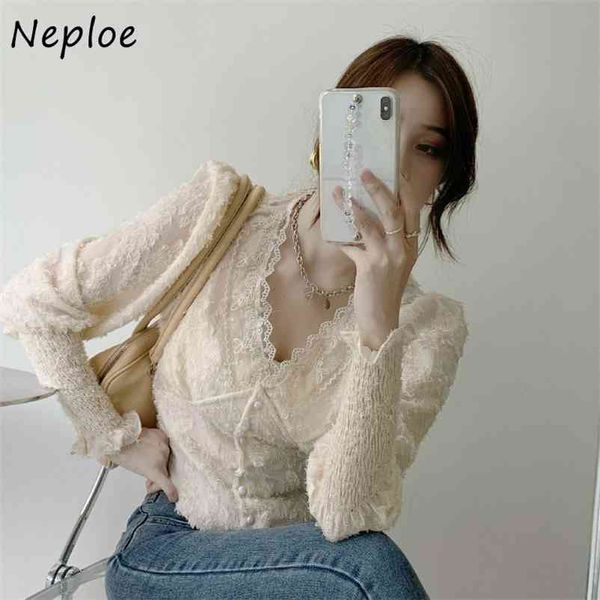 v neck lace patchwork temperament blouse women pullover long sleeve solid blusas spring shirt feminino 210422, White
v neck lace patchwork temperament blouse women pullover long sleeve solid blusas spring shirt feminino 210422, White
