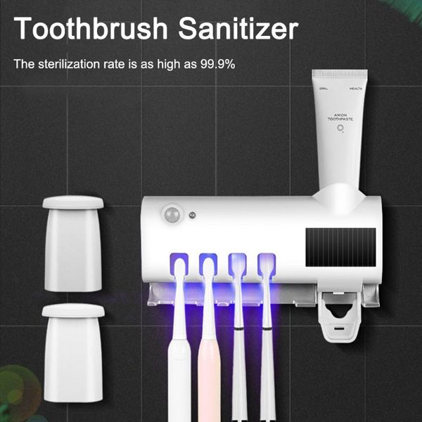 bath accessory set uv toothbrush holder automatic toothpaste dispenser dustproof sticky suction wall mounted squeezer for bathroom
bath accessory set uv toothbrush holder automatic toothpaste dispenser dustproof sticky suction wall mounted squeezer for bathroom