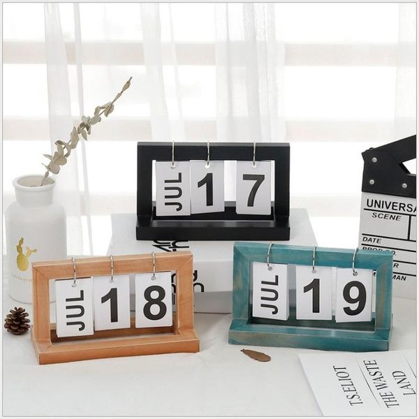 creative home calendar deskdecoration retro simple coffee shop office living room wooden manual flip supplies novelty items
creative home calendar deskdecoration retro simple coffee shop office living room wooden manual flip supplies novelty items