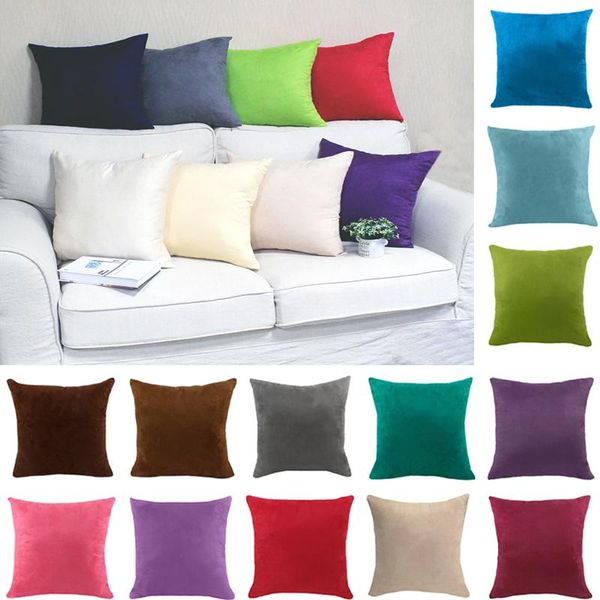 pillow case solid color suede cushion cover candy throw for sofa car home decorative pillowcase decoration
pillow case solid color suede cushion cover candy throw for sofa car home decorative pillowcase decoration