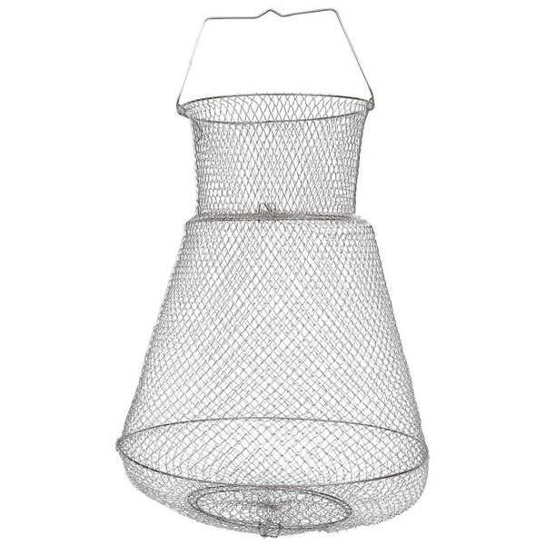fishing accessories metal wire cage foldable steel net fish basket for outdoor crab squid shrimp tackle and storage container
fishing accessories metal wire cage foldable steel net fish basket for outdoor crab squid shrimp tackle and storage container