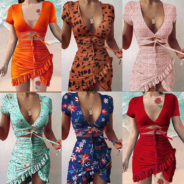 party women dresses 2021 spring and summer designer v-neck lace up dress plus size skinny packaged hip skirt s-3xl 6 colors irregular c, White;black
party women dresses 2021 spring and summer designer v-neck lace up dress plus size skinny packaged hip skirt s-3xl 6 colors irregular c, White;black