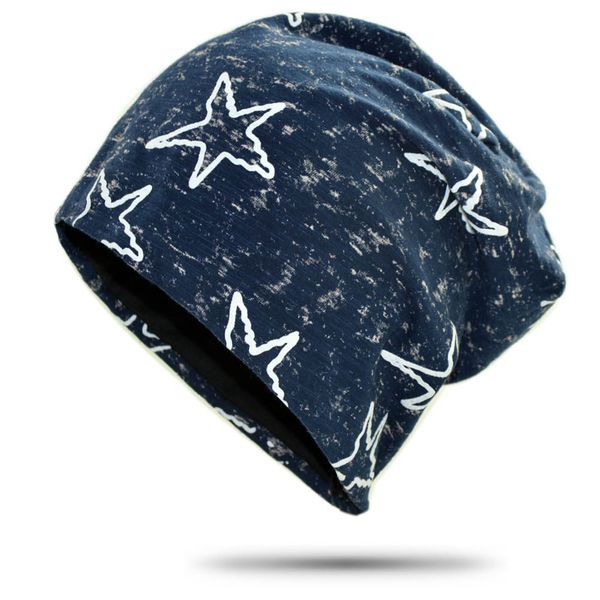 autumn and winter new pullover printed star baotou men's outdoor confinement hat, Blue;gray
autumn and winter new pullover printed star baotou men's outdoor confinement hat, Blue;gray