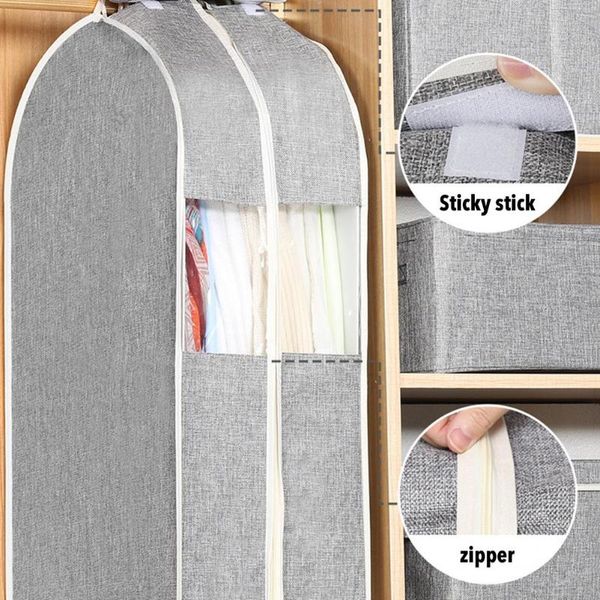 storage boxes & bins hanging garment bag breatbable dust cover washable clothes wardrobe for home
storage boxes & bins hanging garment bag breatbable dust cover washable clothes wardrobe for home