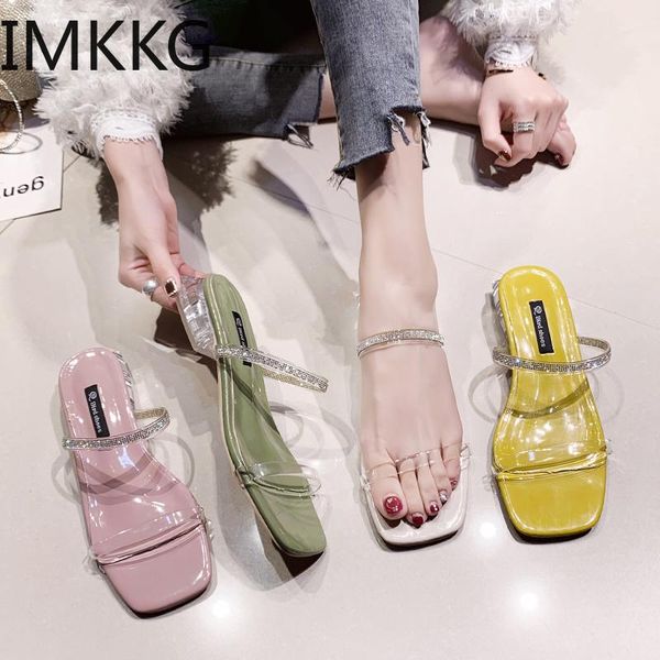 slippers 2021 women sandals shoes celebrity wearing simple style pvc clear crystal woman transparent, Black
slippers 2021 women sandals shoes celebrity wearing simple style pvc clear crystal woman transparent, Black