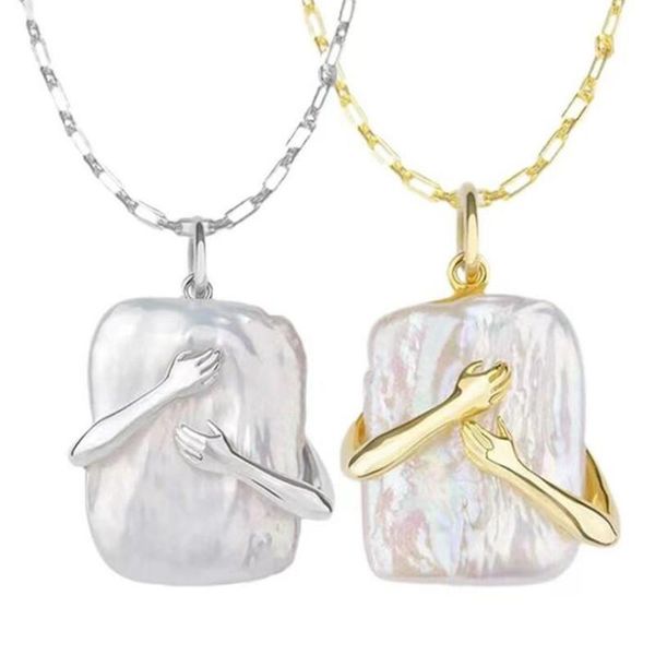 pendant necklaces romantic acrylic square both hands hug necklace gold silver color for women creative valentine's day jewelry gifts
pendant necklaces romantic acrylic square both hands hug necklace gold silver color for women creative valentine's day jewelry gifts