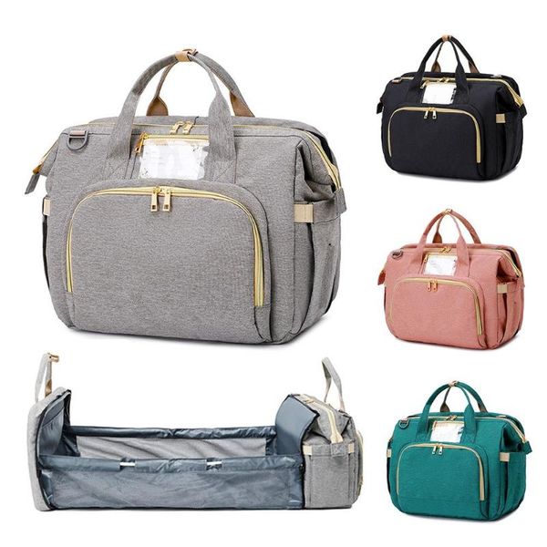 portable folding crib mommy bag messenger leisure multifunctional mom mother and baby intensely diaper bags
portable folding crib mommy bag messenger leisure multifunctional mom mother and baby intensely diaper bags