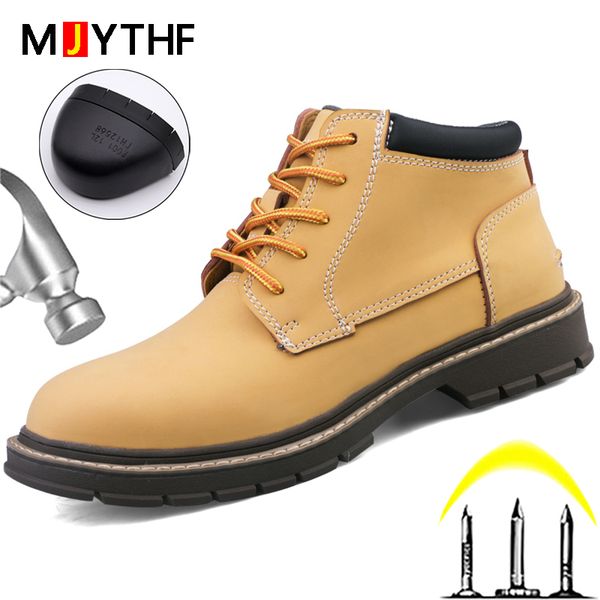 2022 new work boots leather shoes anti-smash anti-puncture safety shoes boots for men industrial shoes indestructible footwear, Black
2022 new work boots leather shoes anti-smash anti-puncture safety shoes boots for men industrial shoes indestructible footwear, Black