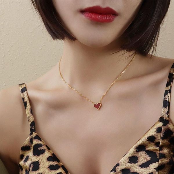 chokers korean style cute tiny red love heart necklaces for women fashion shape pendant collier femme, Golden;silver
chokers korean style cute tiny red love heart necklaces for women fashion shape pendant collier femme, Golden;silver