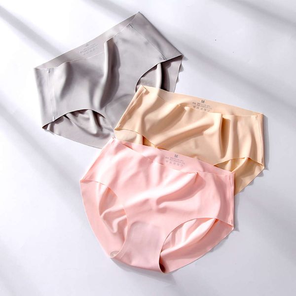 piece women's silk bottom briefs low waist breathable comfortable underwear ice traceless, Black;pink
piece women's silk bottom briefs low waist breathable comfortable underwear ice traceless, Black;pink