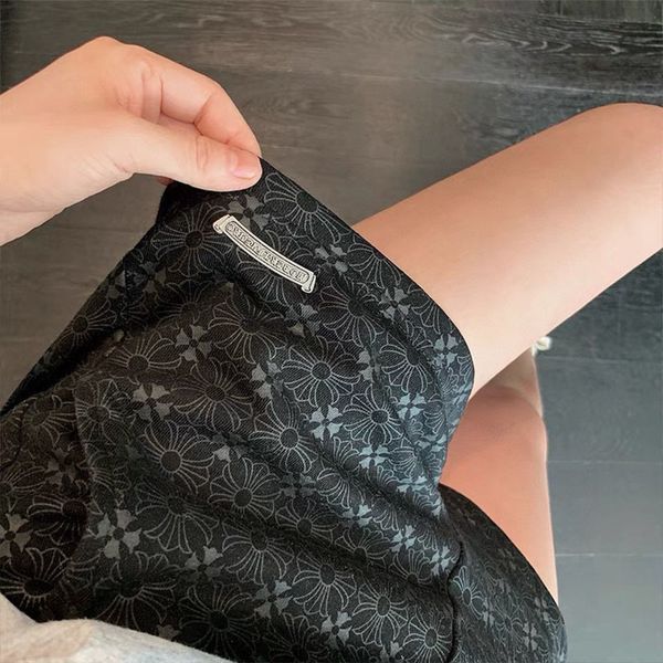 crosin fashion brand ch cross full print shorts women's 21 summer new korean casual loose versatile sports pants, Black
crosin fashion brand ch cross full print shorts women's 21 summer new korean casual loose versatile sports pants, Black