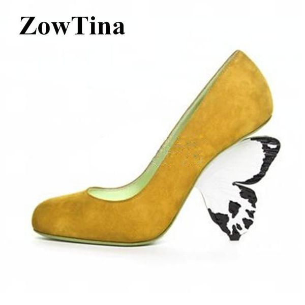 dress shoes yellow suede women pumps round toe formal prom party woman 9cm butterfly high heels ladies bridal wedding, Black
dress shoes yellow suede women pumps round toe formal prom party woman 9cm butterfly high heels ladies bridal wedding, Black