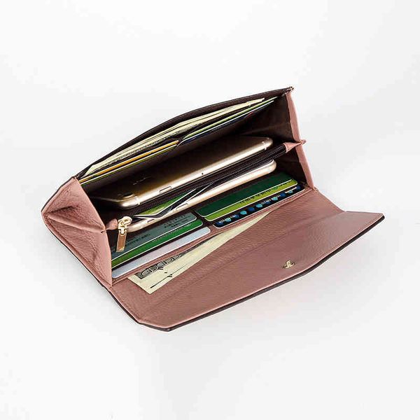 new women's wallet buckle leather long wallet large capacity simple multifunctional hand purse, Red;black
new women's wallet buckle leather long wallet large capacity simple multifunctional hand purse, Red;black