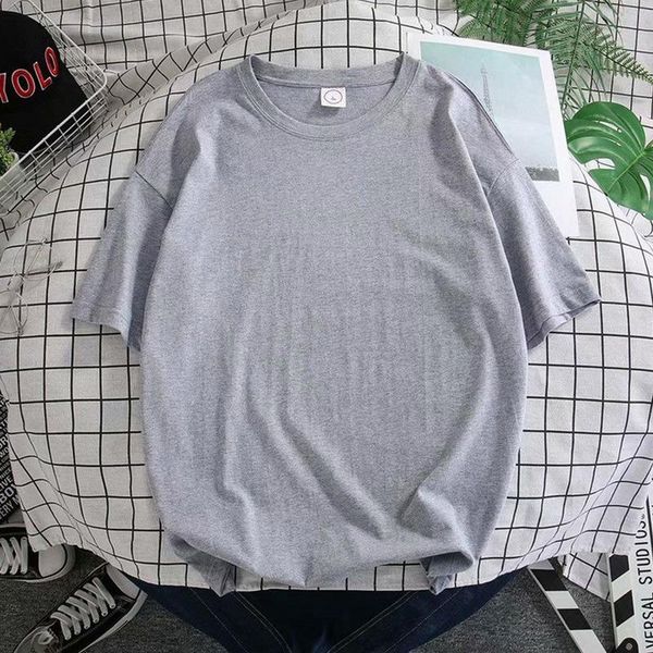 men's summer solid t-shirt youth wild casual loose couple half sleeve tide 2021 women streetwear oversize t-shirts, White;black
men's summer solid t-shirt youth wild casual loose couple half sleeve tide 2021 women streetwear oversize t-shirts, White;black