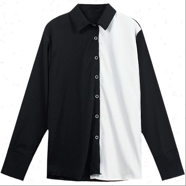 plus size spring long sleeve womens shirts turn down collar casual loose blusas mujer clothes, White
plus size spring long sleeve womens shirts turn down collar casual loose blusas mujer clothes, White