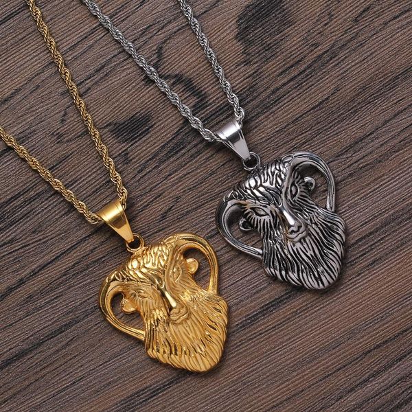 stainless steel animal head pendants&necklace for men and women sn220 pendant necklaces, Silver
stainless steel animal head pendants&necklace for men and women sn220 pendant necklaces, Silver