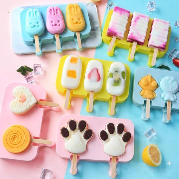 ice cream mould home made popsicle sorbet homemade children cute silicone making cartoon baking moulds
ice cream mould home made popsicle sorbet homemade children cute silicone making cartoon baking moulds