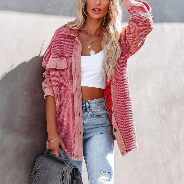 women's jackets autumn winter long sleeve denim style coat fashion casual streetwear solid color button jacket female loose pocket oute, Black;brown
women's jackets autumn winter long sleeve denim style coat fashion casual streetwear solid color button jacket female loose pocket oute, Black;brown