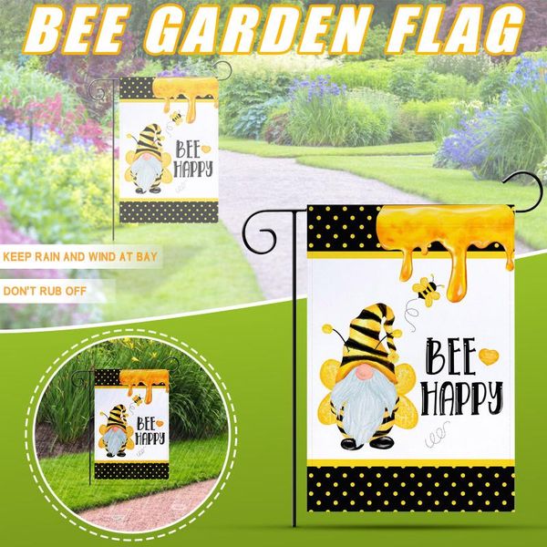 bee festival home garden flag decoration spring outdoor double sided printing decorations
bee festival home garden flag decoration spring outdoor double sided printing decorations