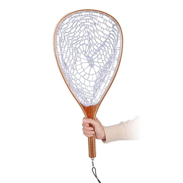 hand fishing net landing with soft rubber mesh wooden frame for trout bass catch and release accessories
hand fishing net landing with soft rubber mesh wooden frame for trout bass catch and release accessories