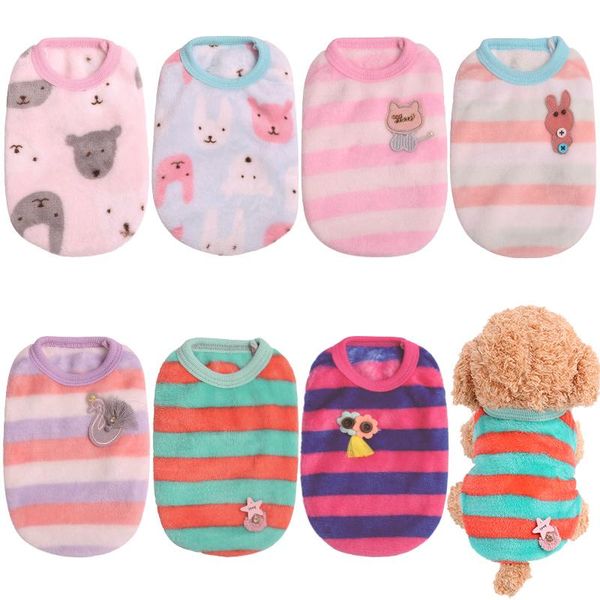 dog apparel winter clothes warm pet costume small cat cute puppy kitten t-shirt vest shirt for autumn 25 
dog apparel winter clothes warm pet costume small cat cute puppy kitten t-shirt vest shirt for autumn 25