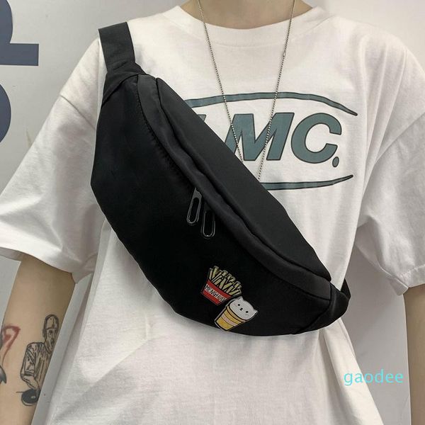 

men waist bag casual functional money phone pouch belt women for canvas hip fanny pack banana bags