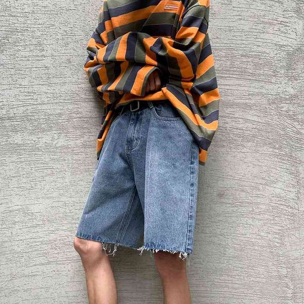 shorts summer wide-leg men's fashion retro casual ripped men streetwear loose hip-hop blue denim shorts mens, White;black
shorts summer wide-leg men's fashion retro casual ripped men streetwear loose hip-hop blue denim shorts mens, White;black