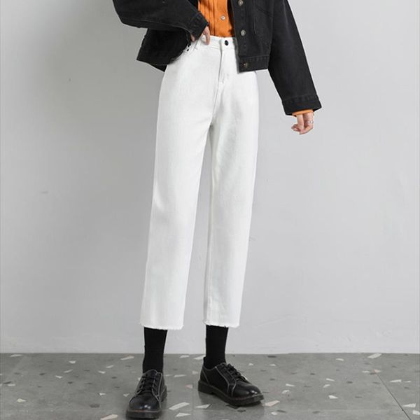 women's jeans 5 color plus size trousers women high waist denim pant straight wide leg pants female fashion vintage solid, Blue
women's jeans 5 color plus size trousers women high waist denim pant straight wide leg pants female fashion vintage solid, Blue