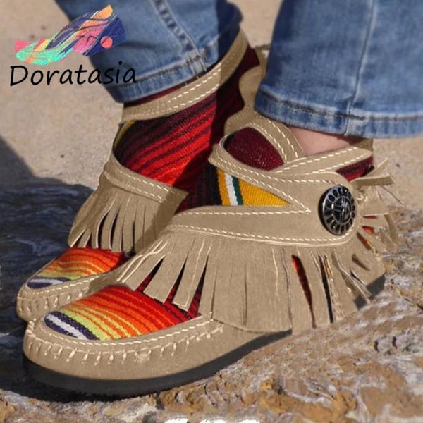 boots doratasia ins women buckle fringe brand shoes 2021 low heel round toe casual spring ankle, Black
boots doratasia ins women buckle fringe brand shoes 2021 low heel round toe casual spring ankle, Black