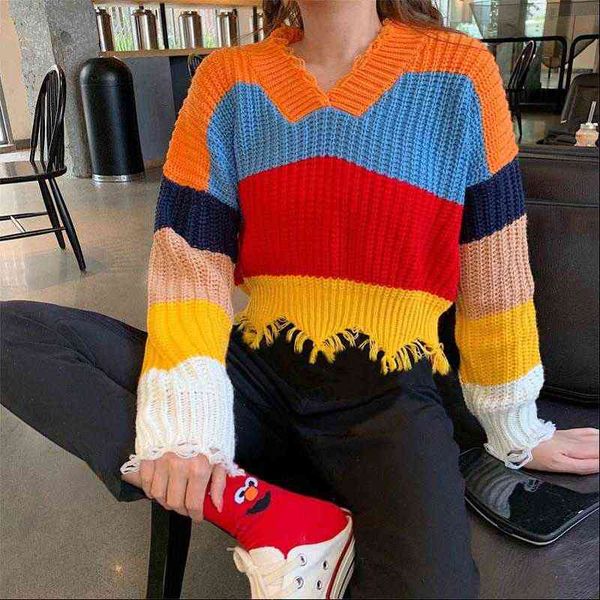 fashion students short casual plaid womens sweater autumn striped shorts knitted pullovers drop, White;black
fashion students short casual plaid womens sweater autumn striped shorts knitted pullovers drop, White;black