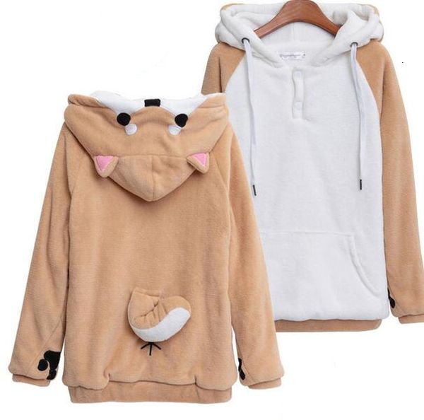 women's hoodies & sweatshirts cute warm harajuku japanese kawaii women with ears doge muco winter plush lovely anime hooded 1tiv, Black
women's hoodies & sweatshirts cute warm harajuku japanese kawaii women with ears doge muco winter plush lovely anime hooded 1tiv, Black